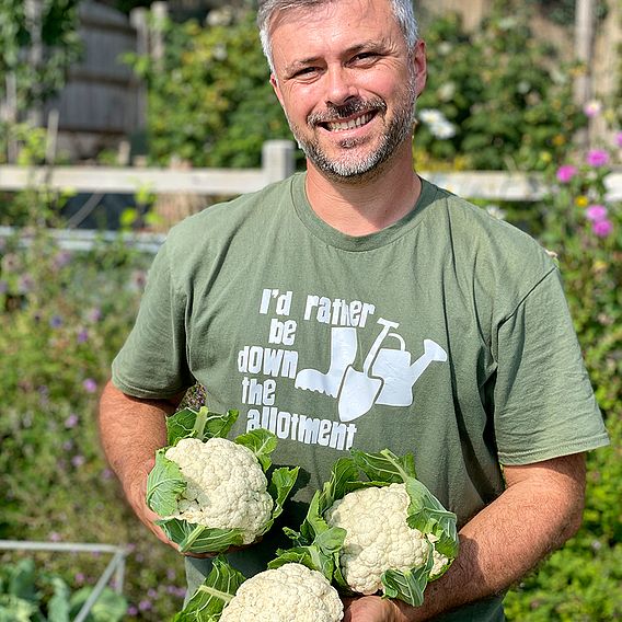 Cauliflower Seeds - Andromeda F1